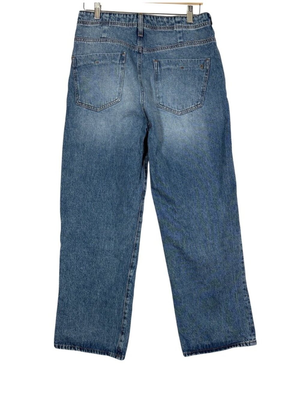 Pilcro Carpenter High Rise Wide Leg Jeans Size 28 - Picture 3 of 10